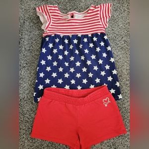 3T Festive Outfit!❤️🤍💙🌟